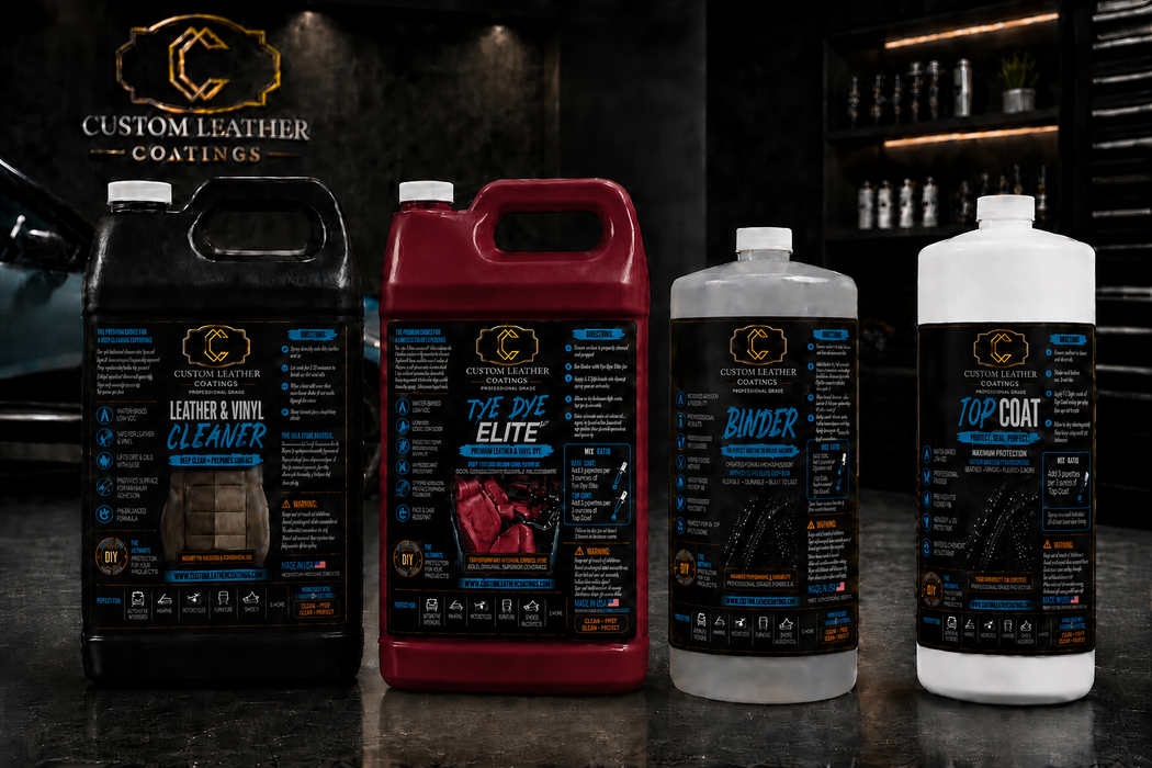 Leather & Vinyl Dye Bundle