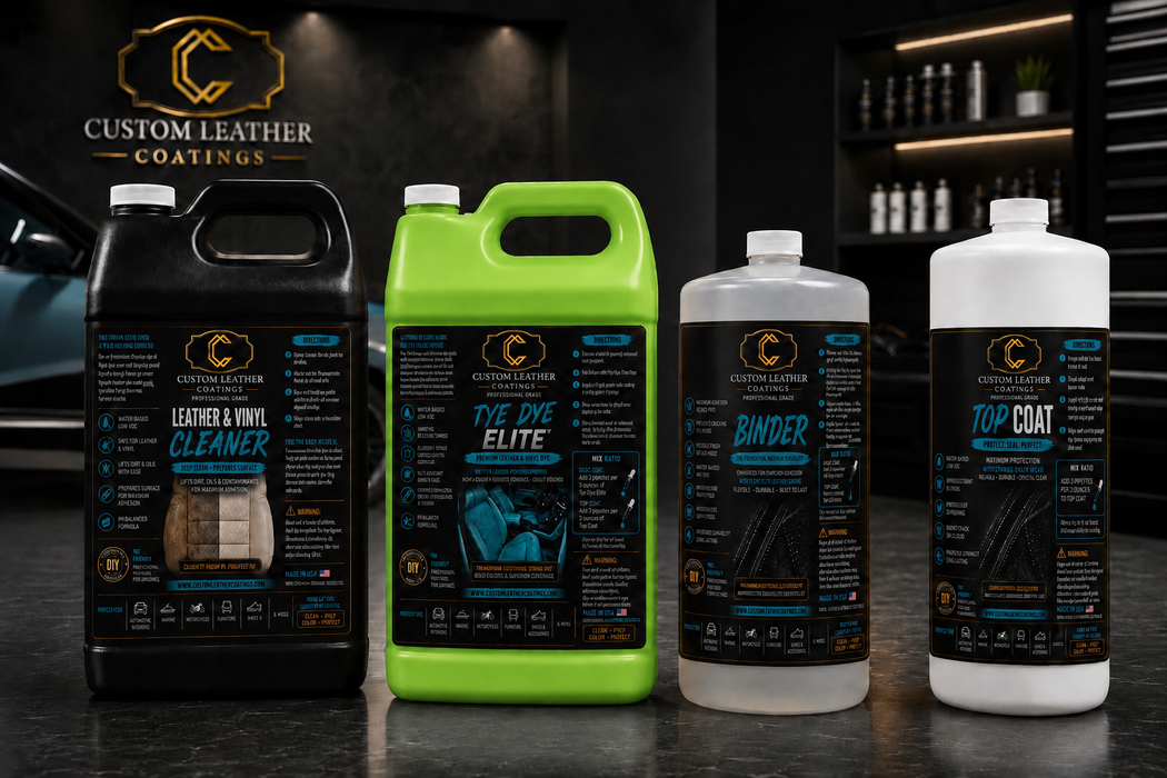 Leather & Vinyl Dye Bundle
