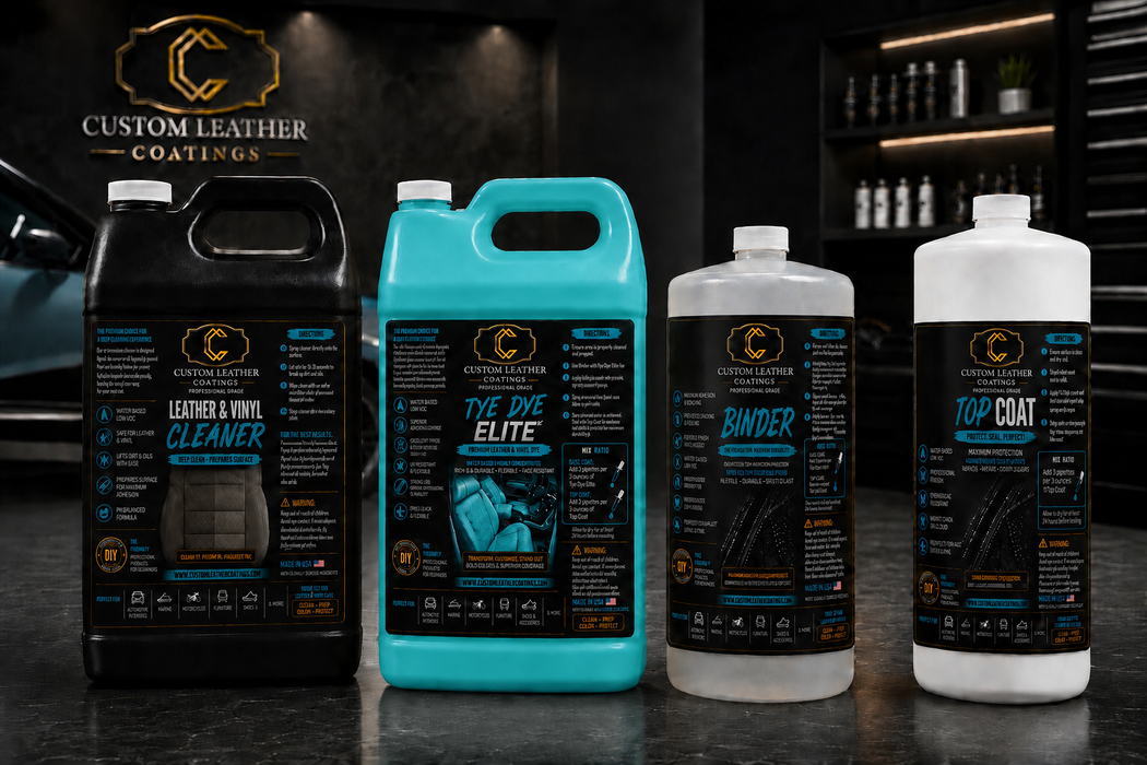 Leather & Vinyl Dye Bundle