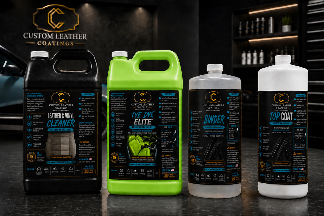 Leather & Vinyl Dye Bundle