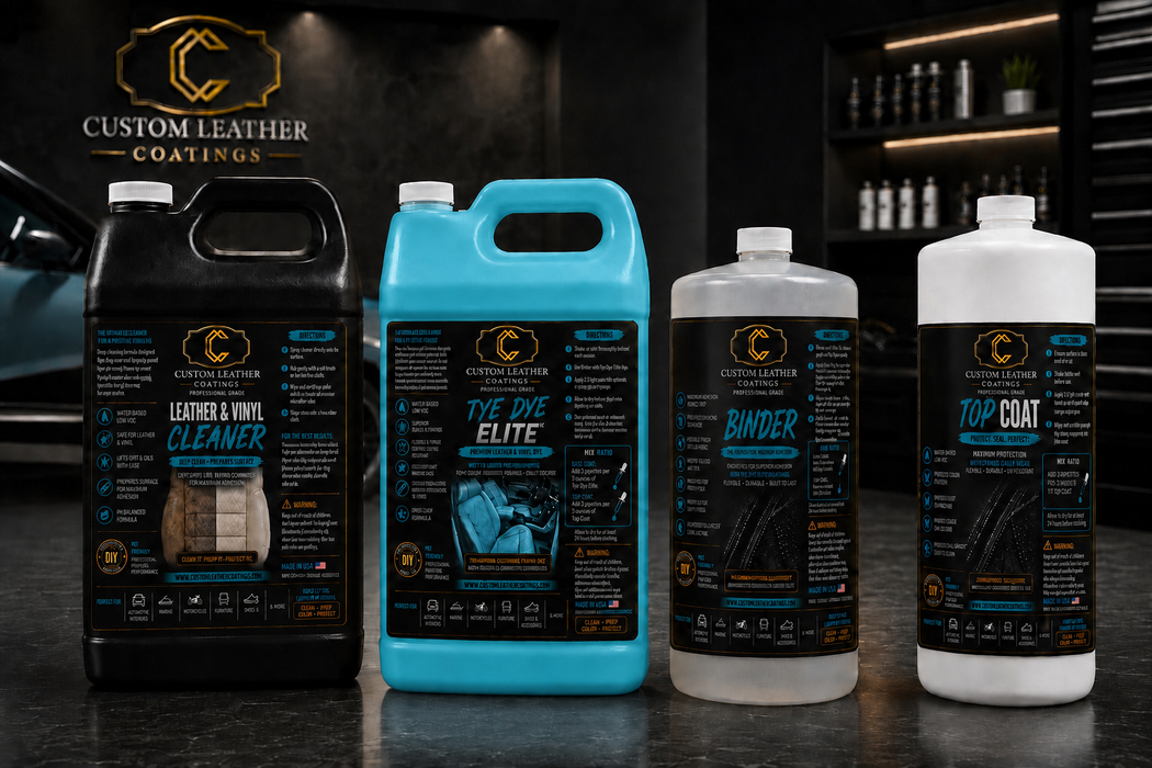 Leather & Vinyl Dye Bundle