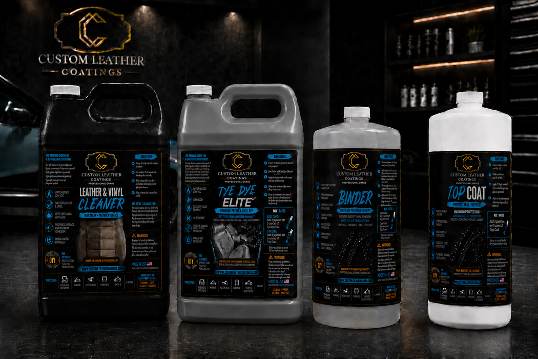 Leather & Vinyl Dye Bundle