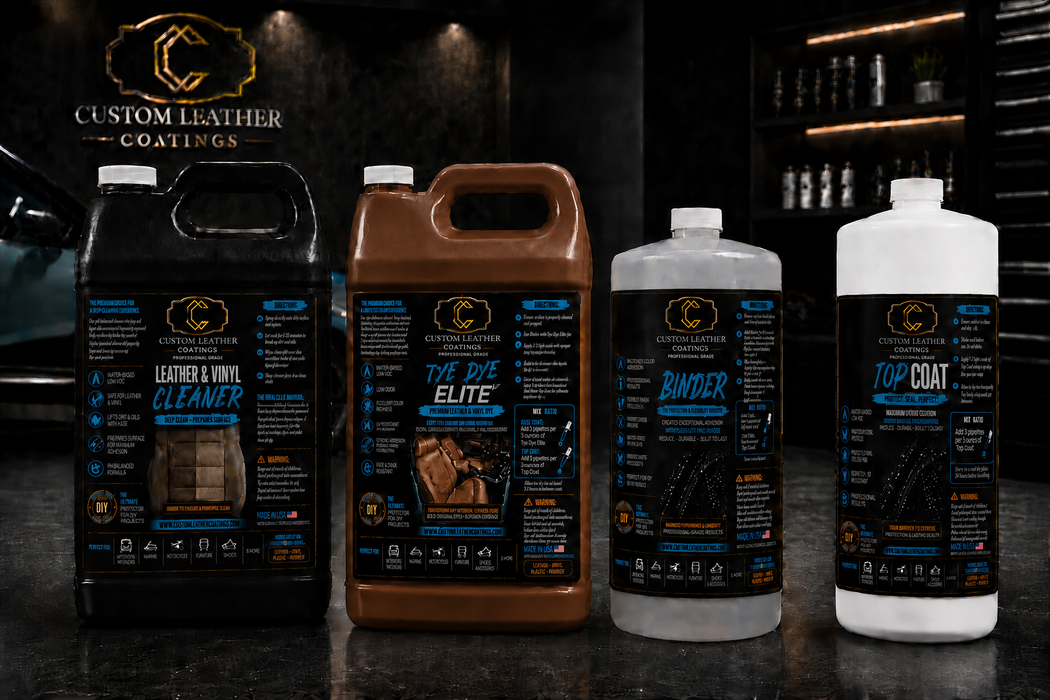 Leather & Vinyl Dye Bundle
