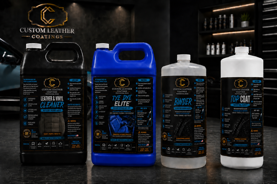 Leather & Vinyl Dye Bundle