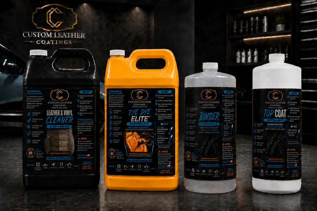 Leather & Vinyl Dye Bundle