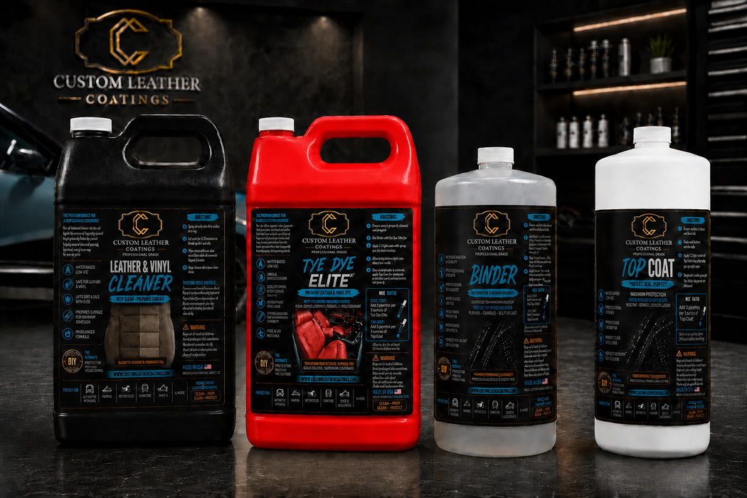 Leather & Vinyl Dye Bundle