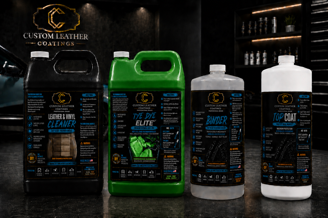 Leather & Vinyl Dye Bundle