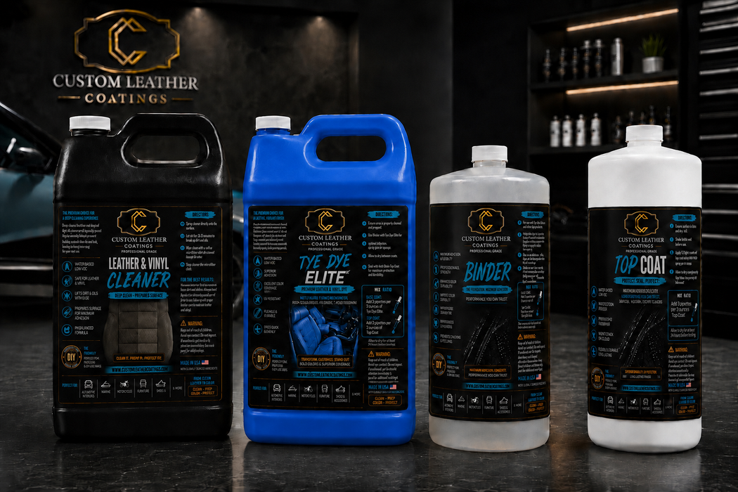 Leather & Vinyl Dye Bundle