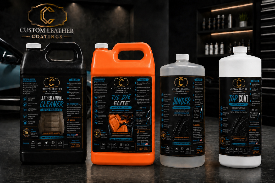 Leather & Vinyl Dye Bundle