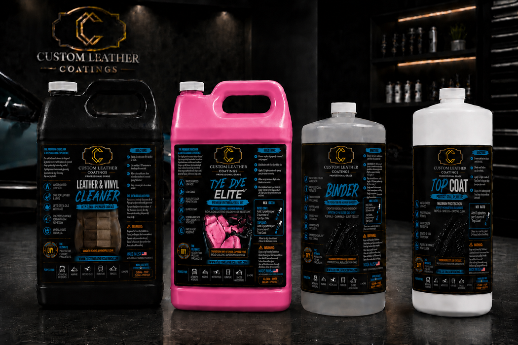 Leather & Vinyl Dye Bundle