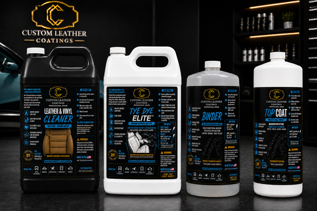 Leather & Vinyl Dye Bundle